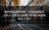 蜜桃传媒深度揭秘：丑闻风波背后，业内人士在商业街路口的角色高度敏感令人意外